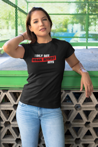 lady-black-vegan activist