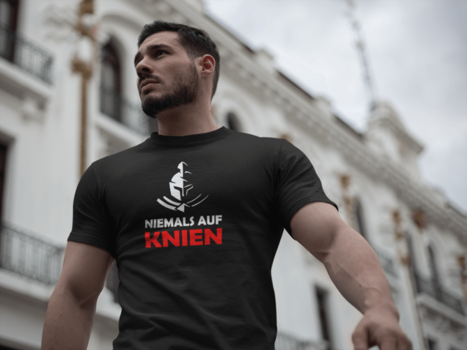 niemals auf knien-man-black2