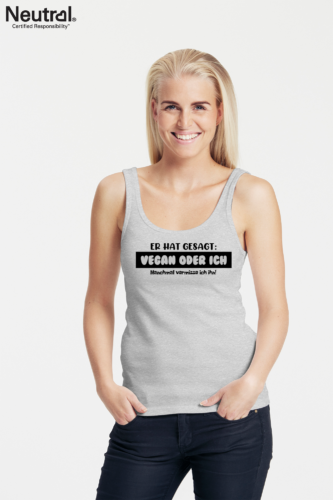 vegan oder ich-tanktop-lady